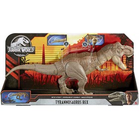 Jurassic World Tyrannosaurus Rex Mattel "Bite and fight"